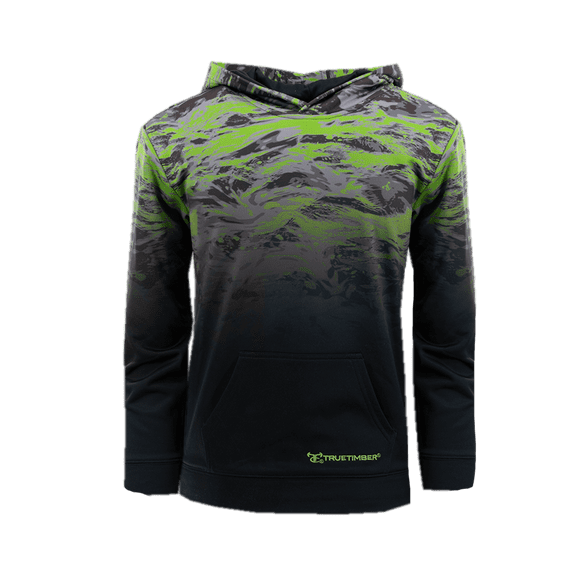 TrueTimber Youth Unisex DropShot Gradient Fishing Hoodie