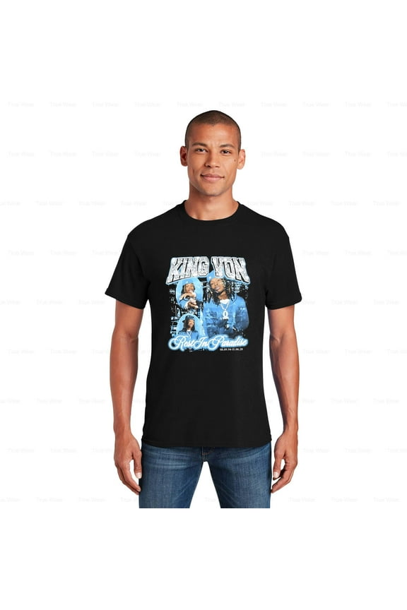 King Von Rest In Paradise T-Shirt King Von, Shirt For Fans, Unisex, Rap, Hip Hop, Drill , for Unisex, up to size 5XL
