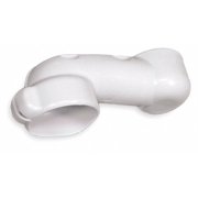 Truebro 1 1/4 in, 1 1/2 in, Pipe Covers, No. of Pieces 1, White, Vinyl - 82195