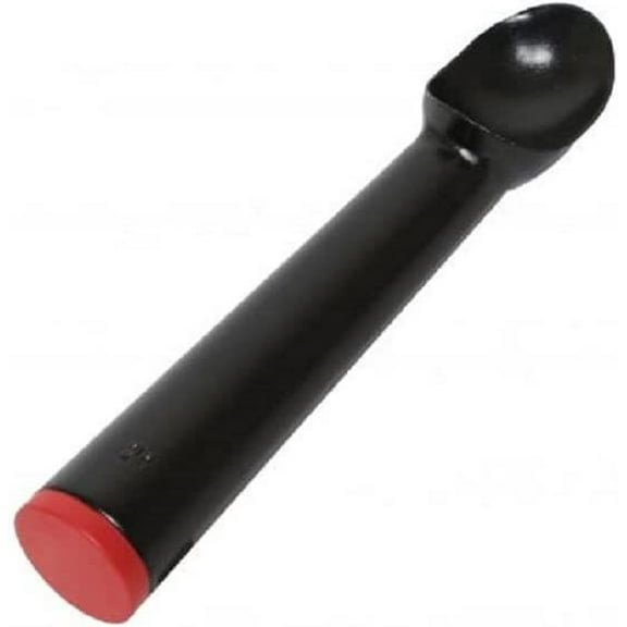 Truecraftware 1-1/2 oz. Aluminum Nonstick Ice Cream Scoop/Dipper #24 Red Color- for Gelato Cookie Dough Sorbet