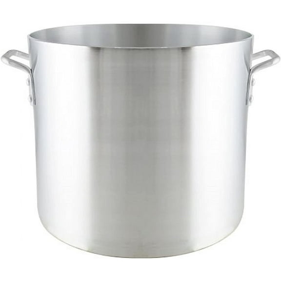 Truecraftware – 24 qt. Heavy-Duty Aluminum Stock Pot - Multipurpose Pot for Pasta Soup Pot Large Stockpot Stew Pot Simmering Pot
