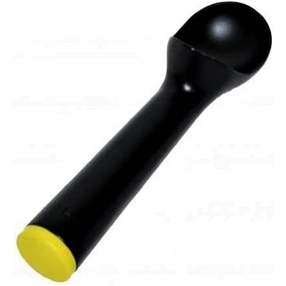 Truecraftware 3 oz. Aluminum Nonstick Ice Cream Scoop/Dipper #12 Yellow Color for Gelato Cookie Dough Sorbet