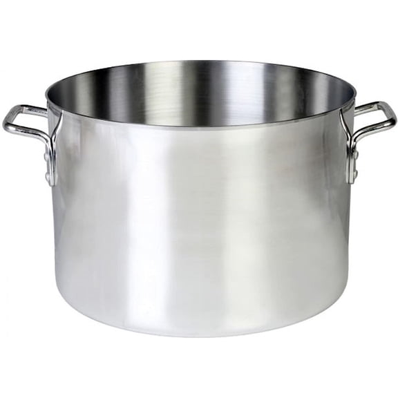 Truecraftware – 60 qt. Aluminum Sauce Pot – Multipurpose Pot for Pasta Soup Pot Large Sauce pot Stew Pot Simmering Pot