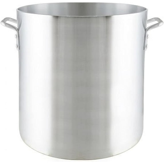 Truecraftware – 60 qt. Heavy-Duty Aluminum Stock Pot - Multipurpose Pot for Pasta Soup Pot Large Stockpot Stew Pot Simmering Pot