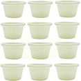 thumbnail image 1 of Truecraftware – Set of 12- Smooth Ramekin 3 oz. Bone Color Melamine - Individual Condiments Ramekins Portion Dipping Sauce, 1 of 5