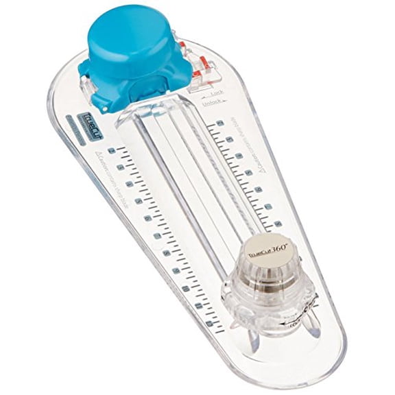 Truecut 360 Circle Cutter - Rotary Cutter For Cutting Circles In Fabric - Truecut Fabric Circle Cutter By The Grace Company - Fabric, Sewing, Arts, And Crafts