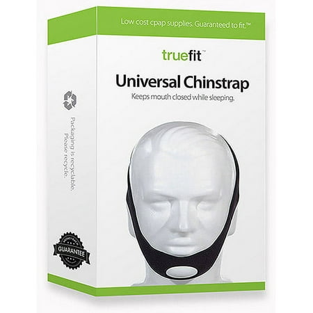 Truefit CPAP Universal Chinstrap, Black