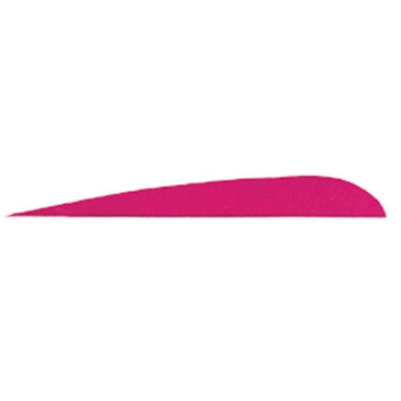 Trueflight Pink 4" Lw Feathers