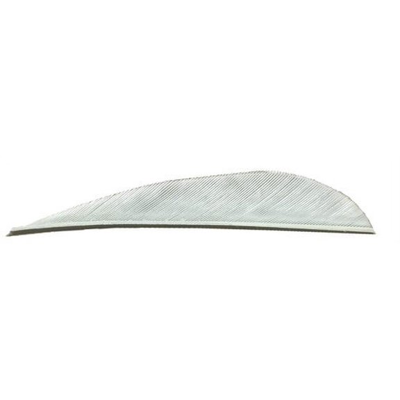 Trueflight White 3" RW Feathers