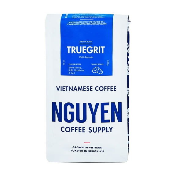 Truegrit - Vietnamese Coffee - Whole Beans - 12oz