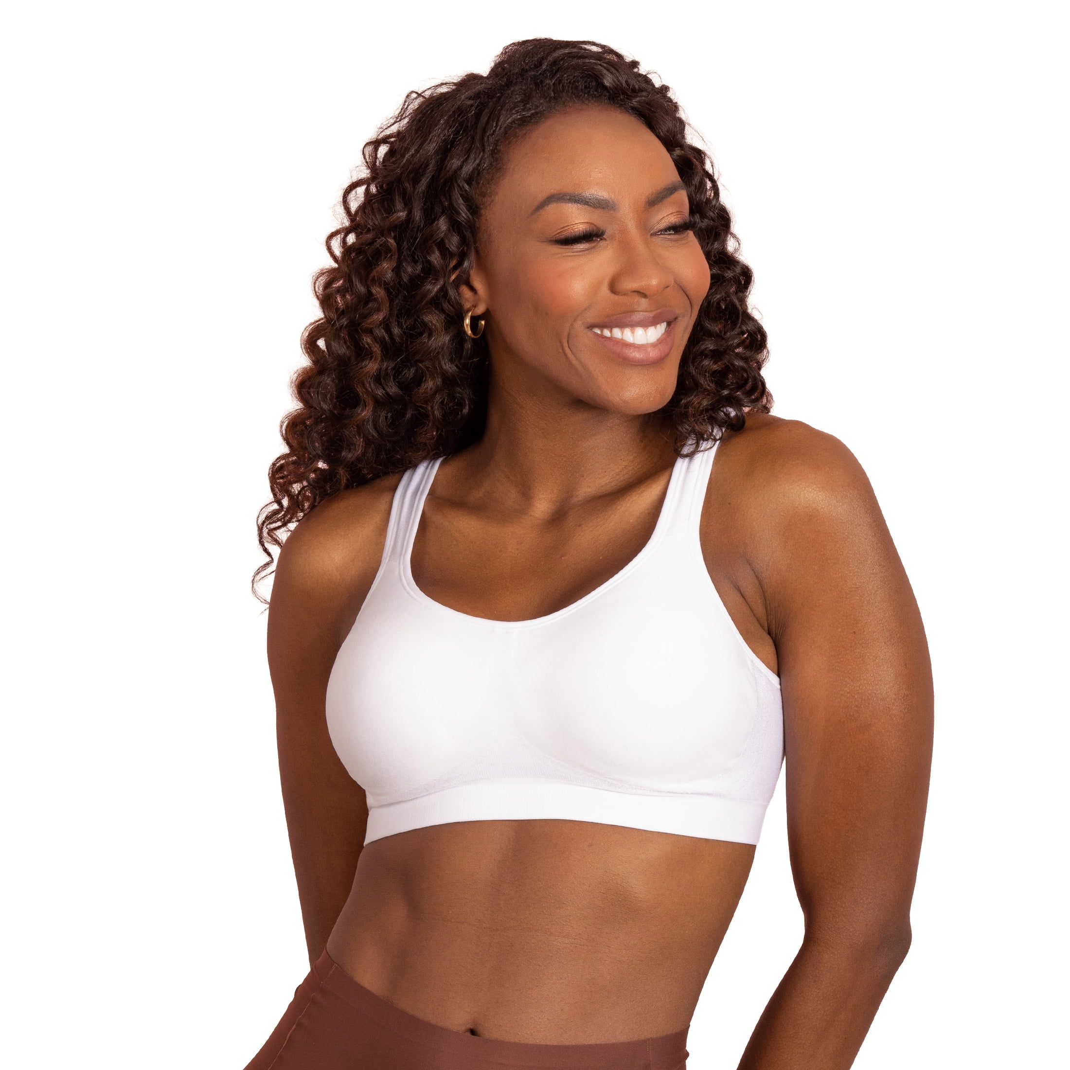 Truekind Comfort Everyday Wireless Shaping Bra – Women's Wire-Free Bra, Full-Coverage Cups, Sizes S to 4XL