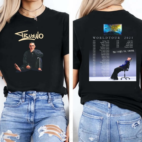 Trueno tour T-shirt Design, World Tour 2025,
