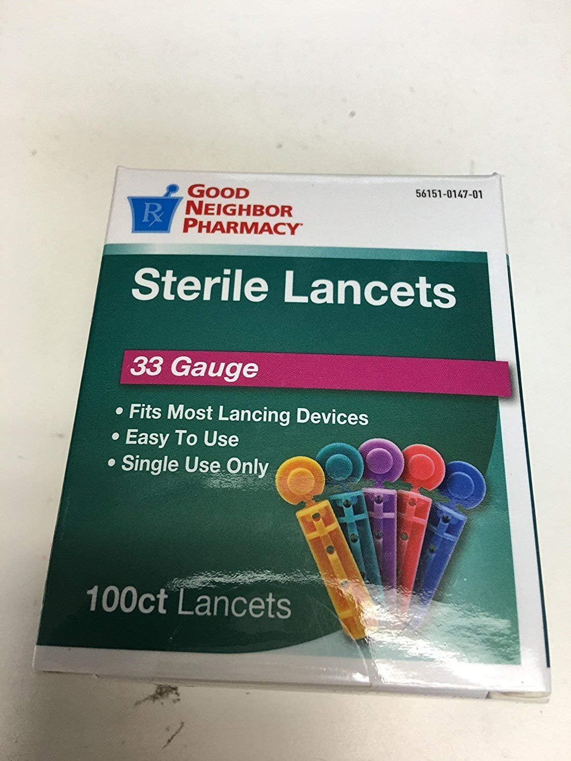 Trueplus Sterile Lancets 33 Gauge 100Ct