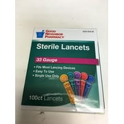 Trueplus Sterile Lancets 33 Gauge 100-Ct