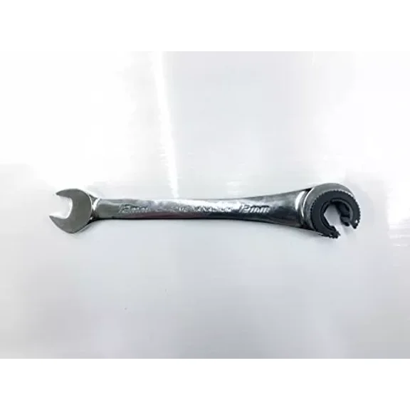 Truepower Oil Hose Ratcheting Wrench 12Mm, Double Open Ended