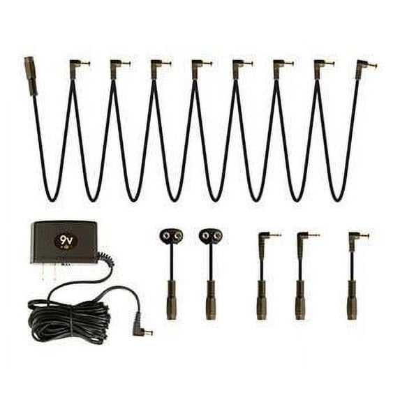 Truetone NW1CP2-US One Spot 9V DC Power Adapter and Cable Combo Pack