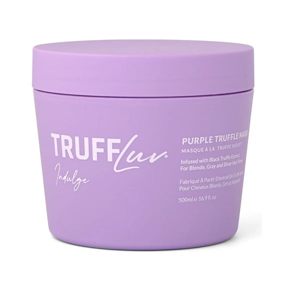 TruffLuv Purple Truffle Mask, Hydrating Hair Mask for Light Tones, 16.9 oz