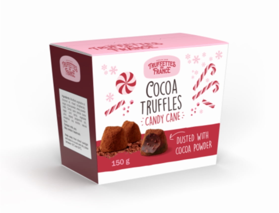 Truffettes De France Coco Truffels Candy Cane