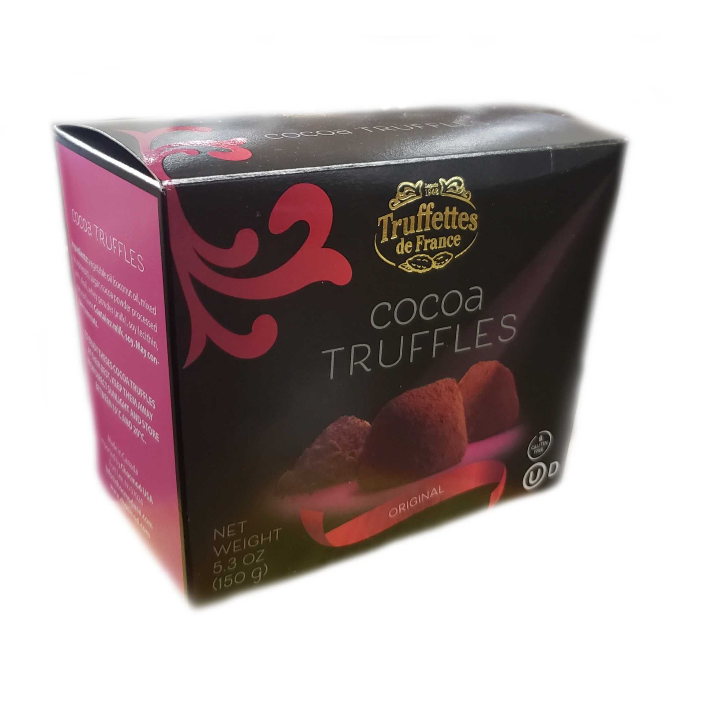 Truffettes De France Original Cocoa Truffles, 5.3 Ounce Box Pack Of 2