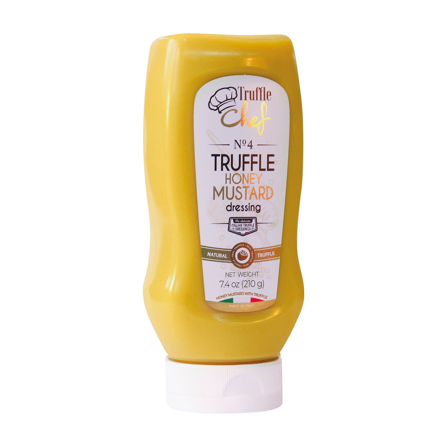 Truffle Chef Honey Mustard Spread, Truffle Flavor, Spreadable Condiment, 7.4 oz Squeeze Bottle