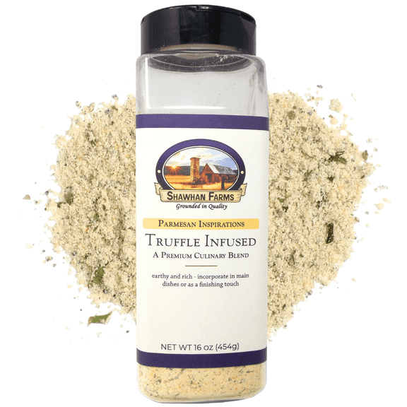 Truffle Infused Parmesan Seasoning Topper | 16 oz | Shawhan Farms