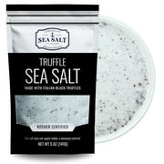 Sea Salt Superstore Italian Black Truffle Finishing Sea Salt, 5 oz Gluten-Free