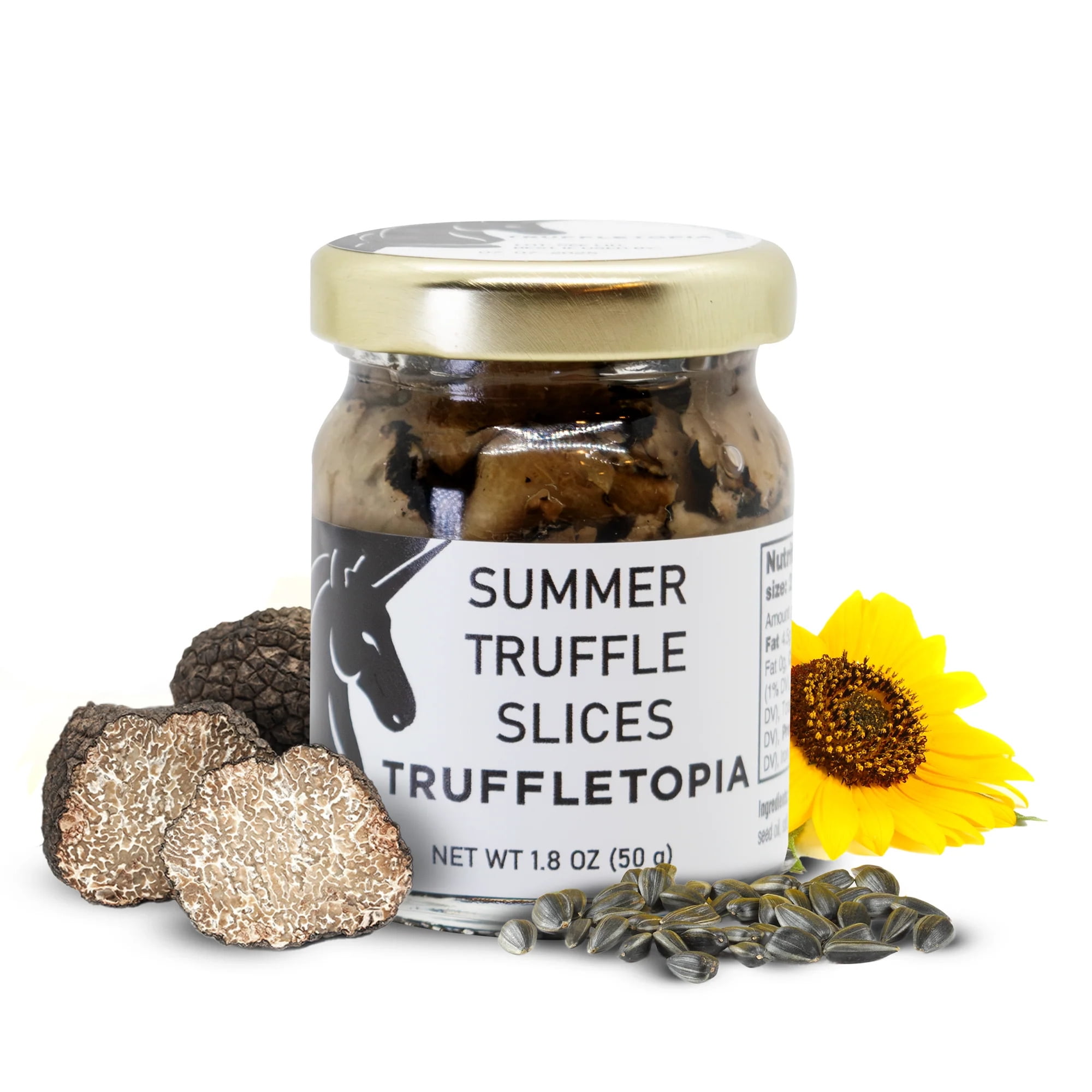 Truffletopia Summer Truffle Slices Black Truffle Carpaccio made of