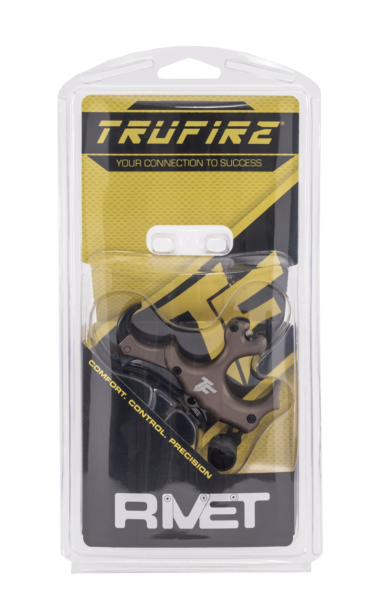 Tru-Fire Rivet Linkage Style Handheld Release Aid, Gray, Compact