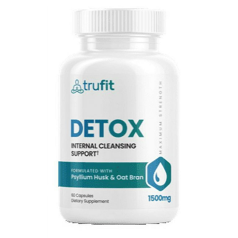 Trufit Detox Pills with Internal Cleansing Support Dietary Supplement 