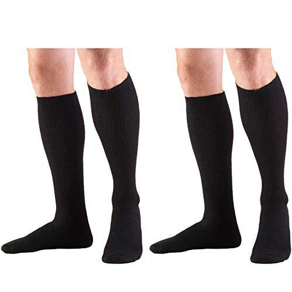 Truform 1913, Diabetic Compression Socks, 815 mmHg, Knee High, Cushion