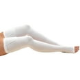 thumbnail image 1 of Truform Anti-Embolism Stockings, Thigh High, Closed Toe: 18 mmHg, White, Small, 1 of 4