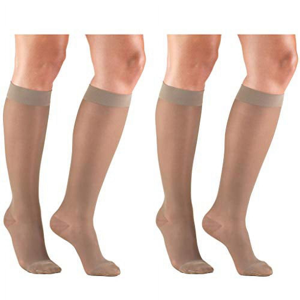 Truform Compression 1520 Mmhg Sheer Knee High Stocking