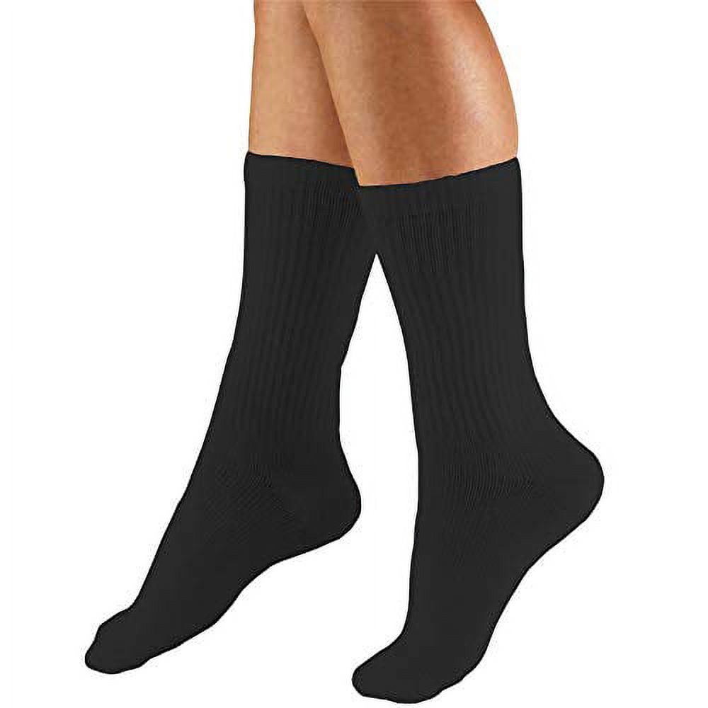 Truform Compression Socks, 1520 mmHg, Men's Crew Length MidCalf