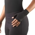 thumbnail image 1 of Truform Lymphedema Compression Gauntlet: 20-30 mmHg, Black, Small, 1 of 3