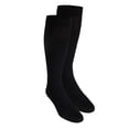thumbnail image 1 of Truform Men's Socks Knee High Cushion Foot Active Casual Style: 15-20 mmHg M BLACK (1933BL-M), 1 of 11