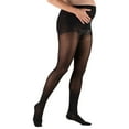 thumbnail image 1 of Truform Sheer Pantyhose: 30-40 mmHg, Black, Large, 1 of 4