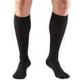 thumbnail image 1 of Truform Stockings, Knee High, Open Toe: 15-20 mmHg, Black, Large, 1 of 5