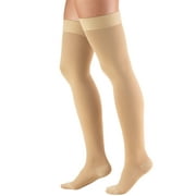 Truform Women's Thigh High, Closed Toe Stockings: 20-30 mmHg