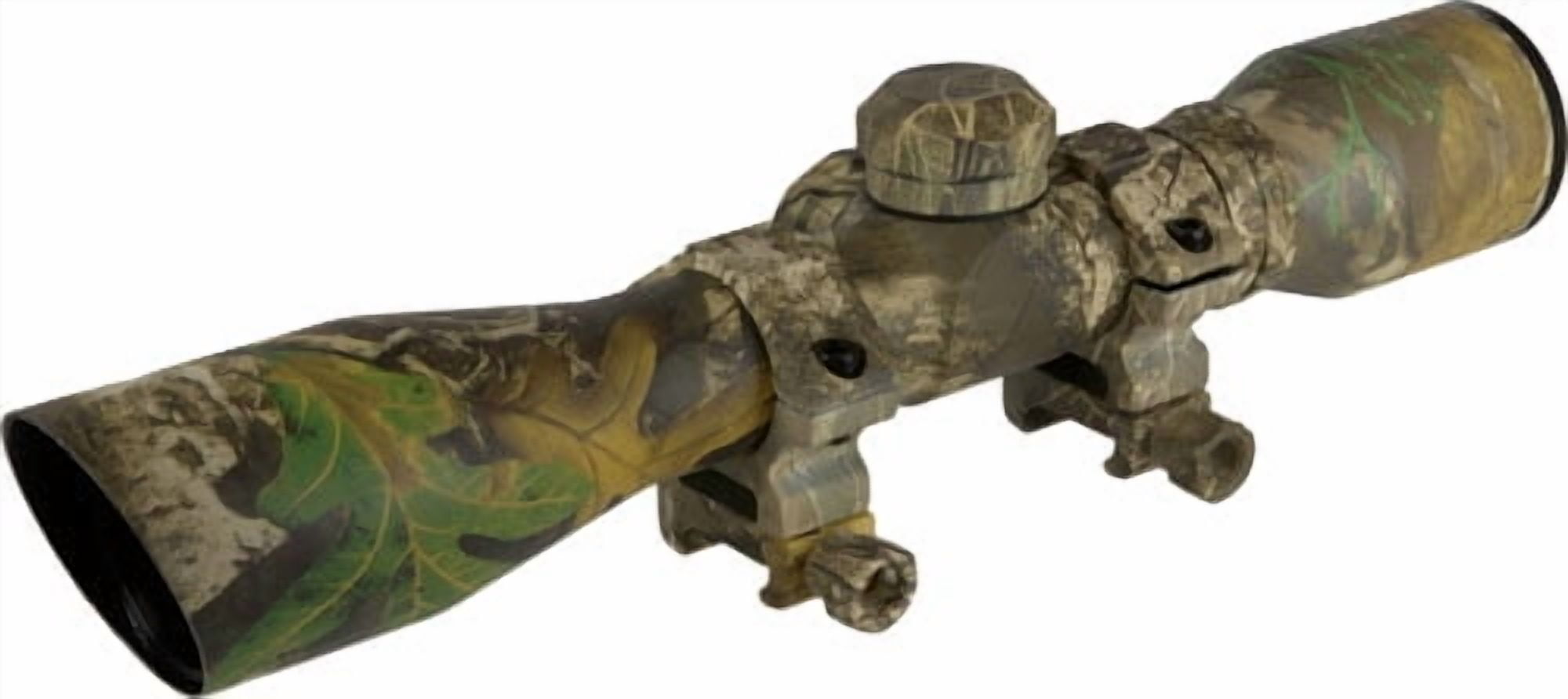 Truglo 4x32 Crossbow Scope Camo W  Rings Tg8504c3