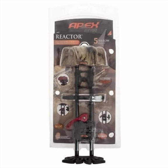 Truglo Ag Reactor Qvr 5 Arrow Archery Quiver with Accessories