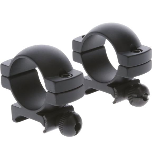 TRUGLO Lightweight 2 Hole Weaver 1" Scope Rings Matte Medium