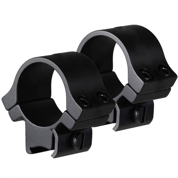 TRUGLO Lightweight Rimfire 4 Hole 11mm Dovetail 1" Scope Rings Matte Medium