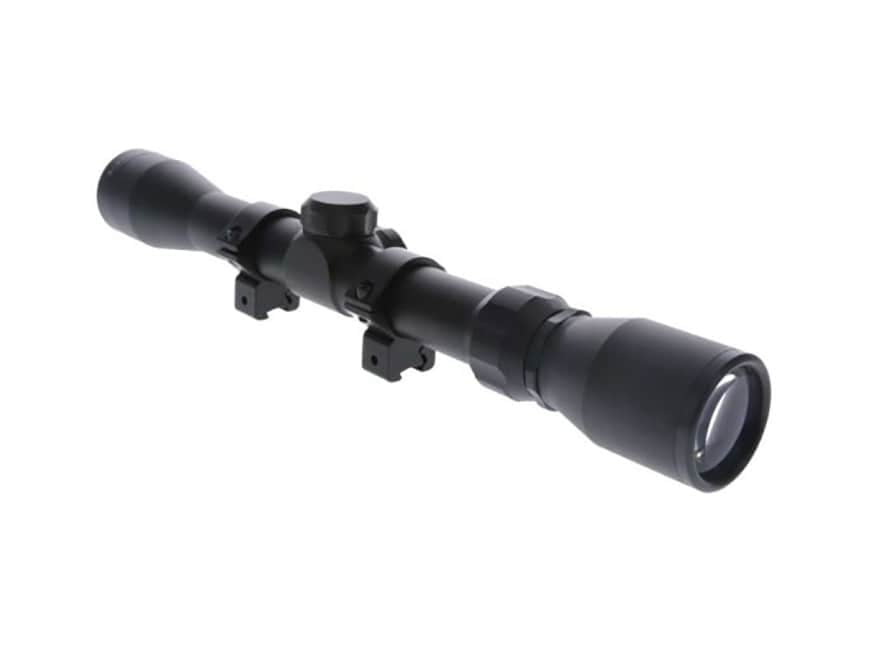 TRUGLO Buckline Rifle Scope 3-9x 32mm BDC Reticle Matte Black with 3/8"Dovetail Rings