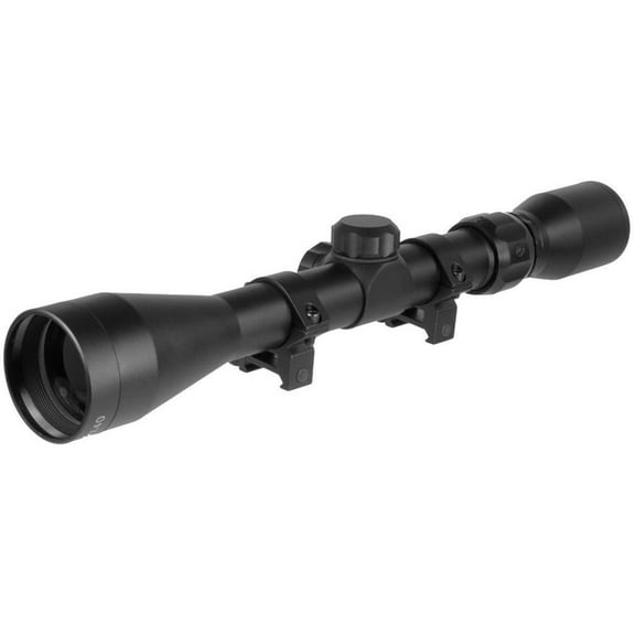 Truglo TG85394XB Buckline Hunting Scope 3-9x 40mm Obj 41.47-12.67 ft @ 100 yds FOV 1" Tube Black Matte Finish BDC