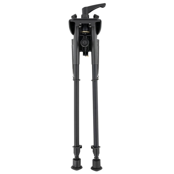 TruGlo Tac-Pod Pivoting Base Adjustable Folding Bipod, 13- 23in, Black