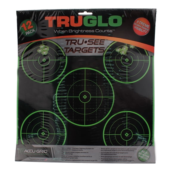 Truglo Target 5-Bull 12X12