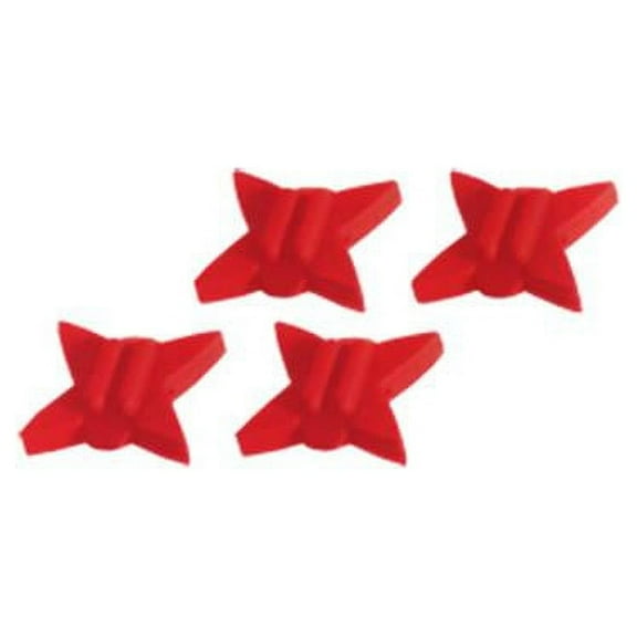 Truglo Tru-Block Silencers Red