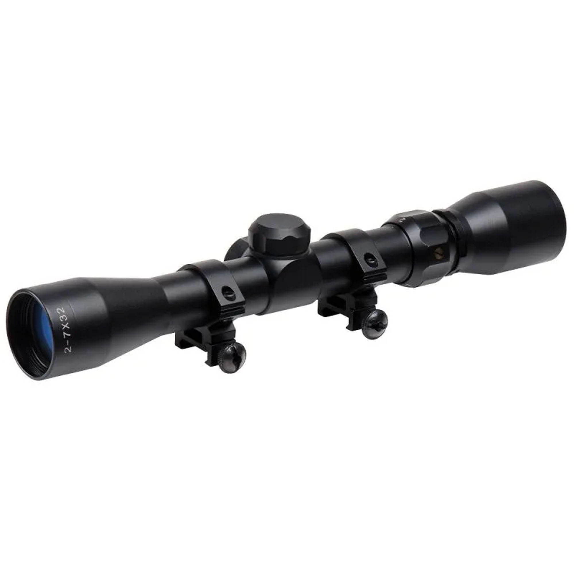 Truglo Trushot Riflescope 2-7x32mm Duplex Reticle Matte Black Finish, TG852732B