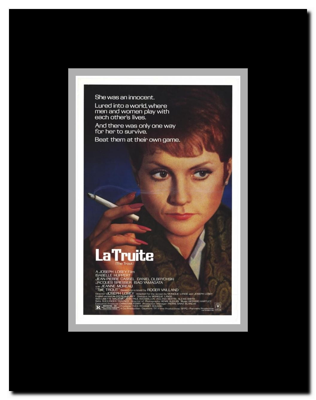 Truite La Framed Movie Poster