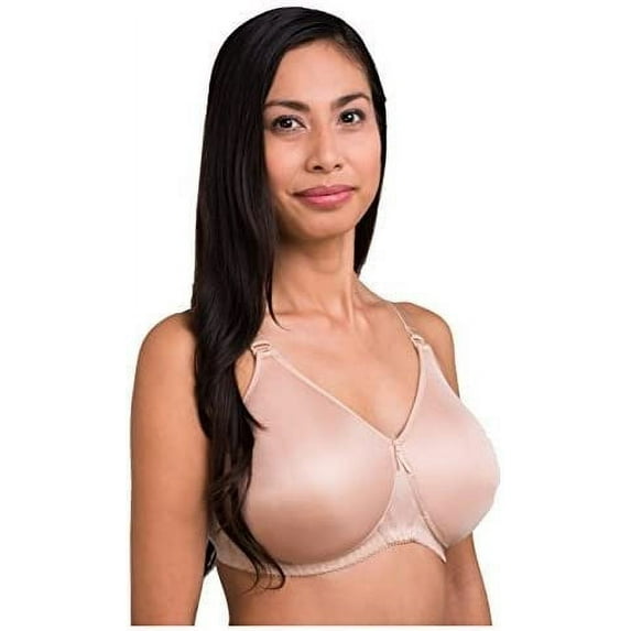 Trulife Womens Alexandra Seamless Molded Soft Cup Mastectomy Bra 36A, Latte